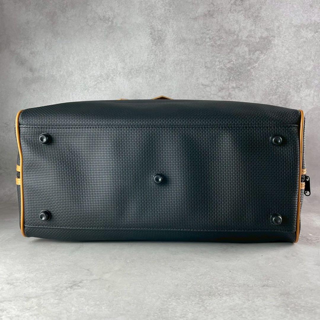 希少/美品 イヴサンローラン ボストンバッグ YSLロゴ 旅行 大容量 レザー