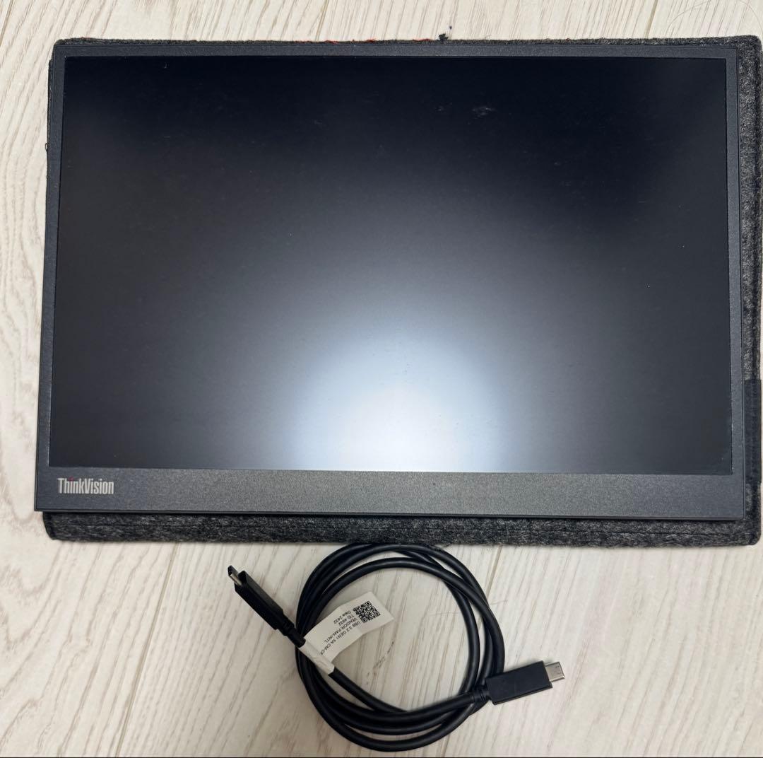 Lenovo ThinkVision M14d 保証あり中古
