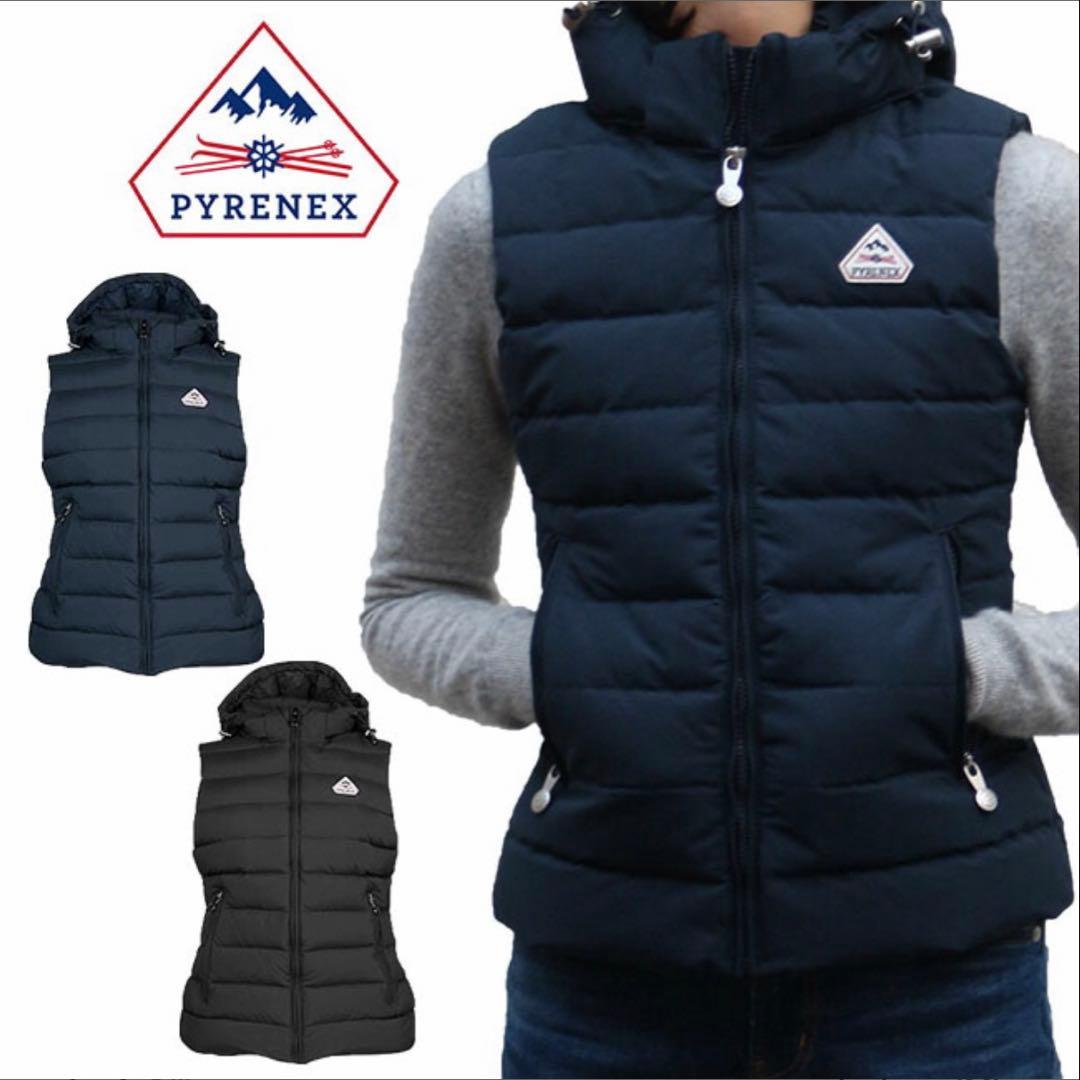 ダウンベスト PYRENEX ピレネックス　36 レディース
