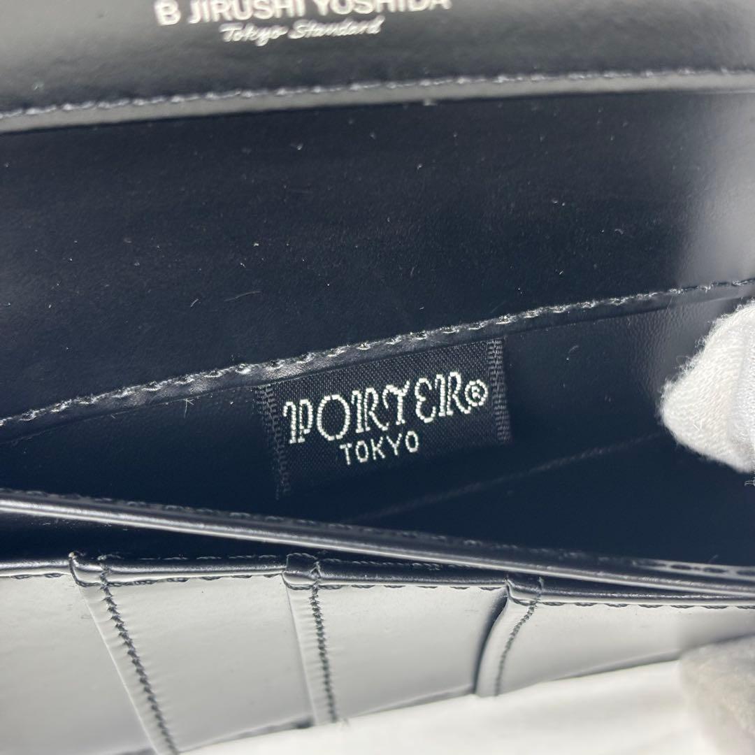 ✨極美品✨ PORTER B印 YOSHIDA 別注ロングウォレット ブラック