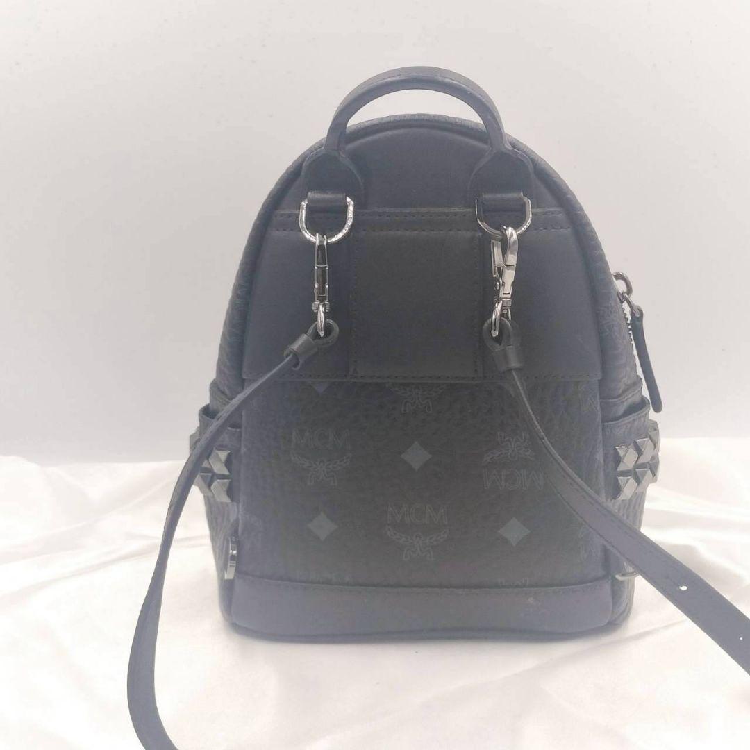 202 MCM リュック ヴィセトス バックパック モノグラム 黒