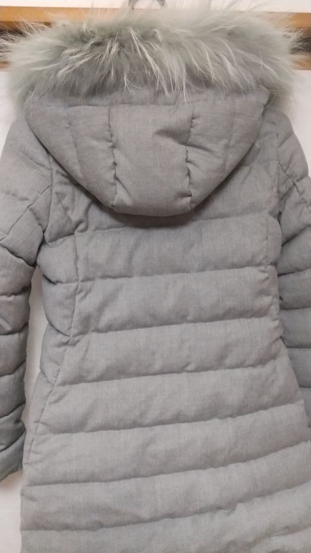 TATRAS 希少カラーグレー&フード付きダウンジャケット