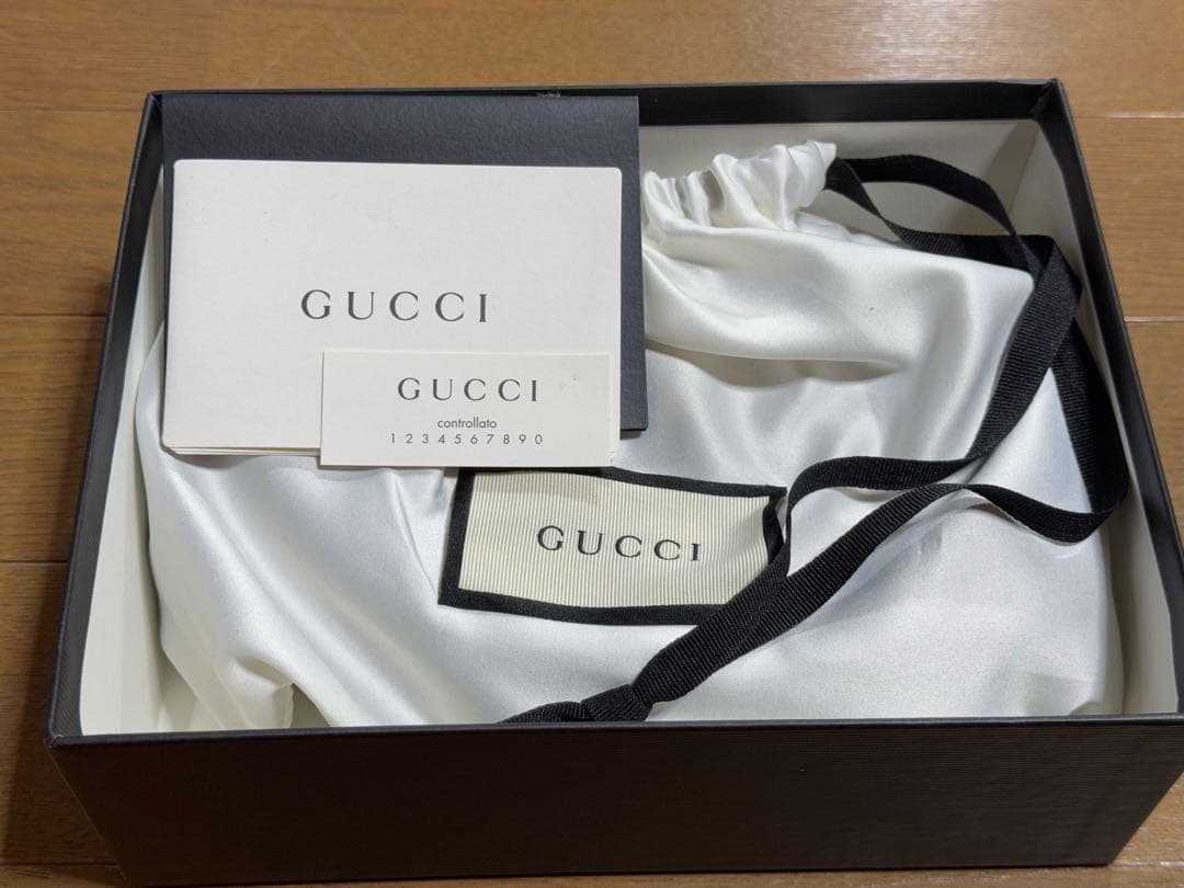 正規品　GUCCI マーモント ブラック ウエスト　ボディバッグ