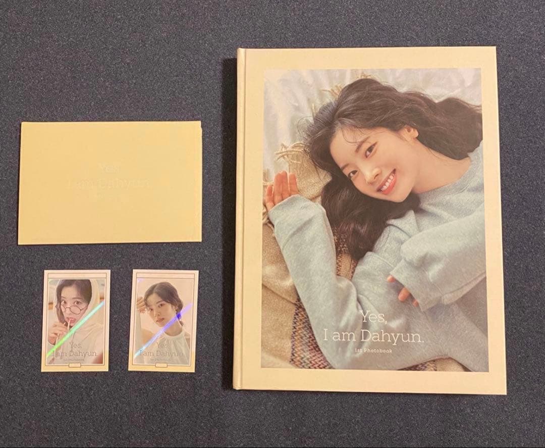 TWICE Yes im dahyun フォトアルバム トレカ付