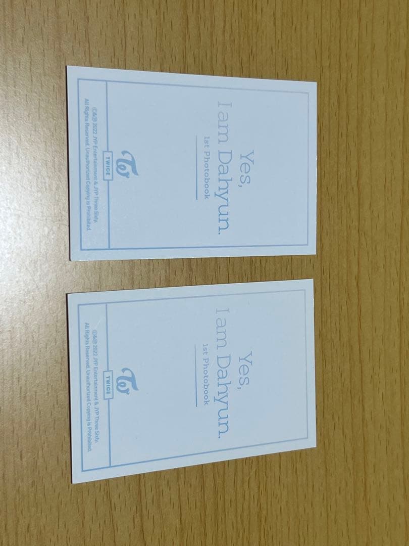 TWICE Yes im dahyun フォトアルバム トレカ付