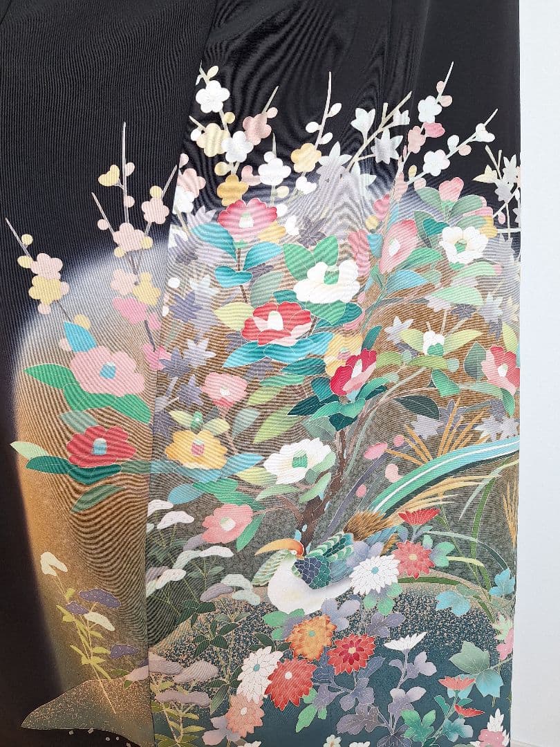 着物リメイクワンピース3684