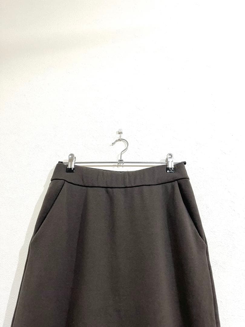 AP STUDIO 2025AW ウールミックススウェットスカート　ブラウン