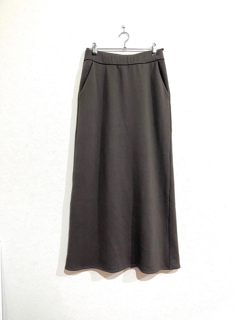 AP STUDIO 2025AW ウールミックススウェットスカート　ブラウン
