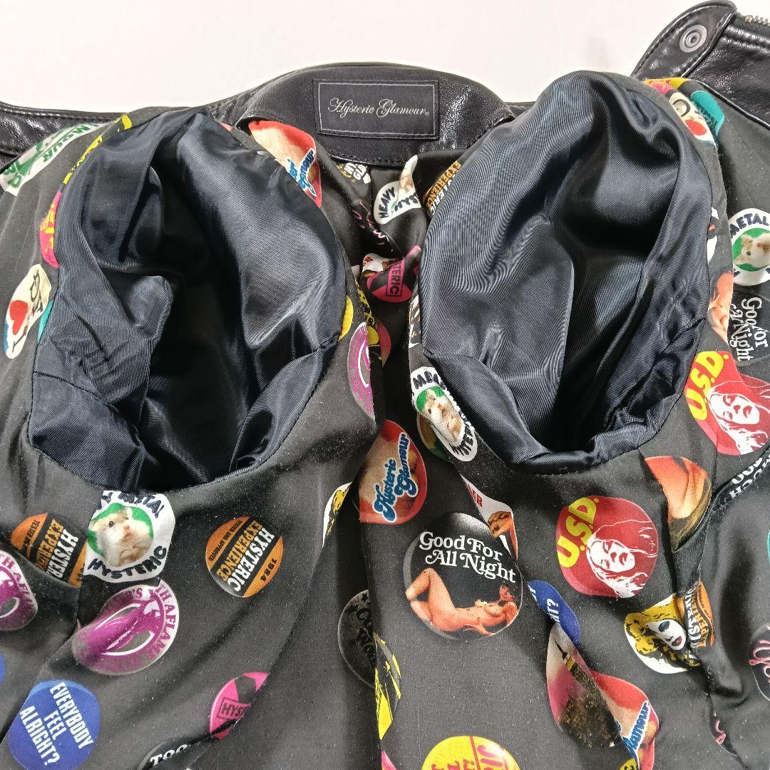 専用✨【山羊革】HYSTERIC GLAMOUR　シングルライダースジャケット