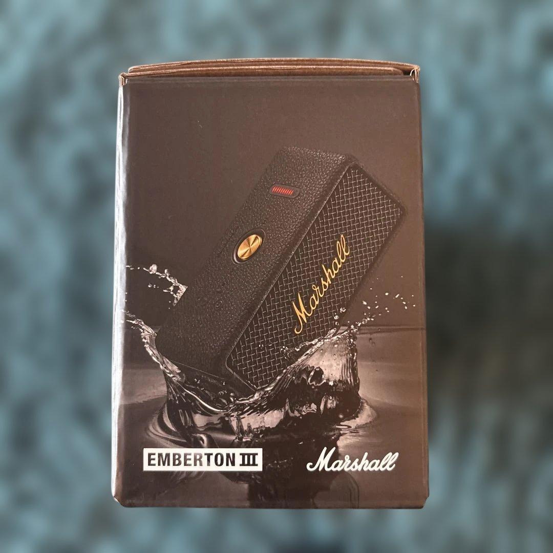 新品未開封Marshall Emberton III ポータブルスピーカー