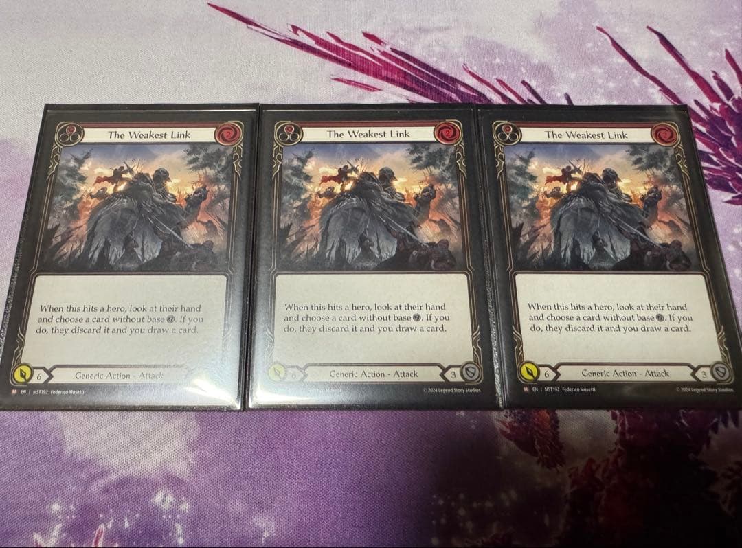 The Weakest Link 3枚セット