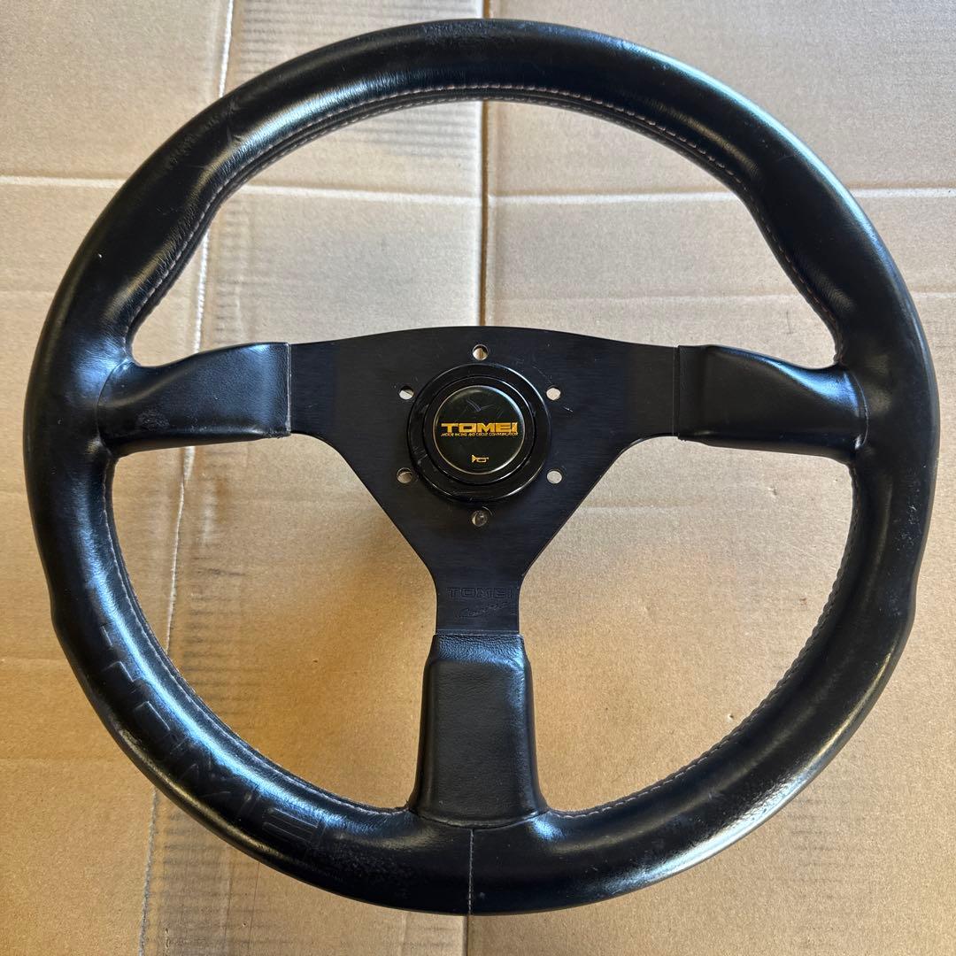 TOMEI ステアリング　東名　ハンドル　当時物　JDM
