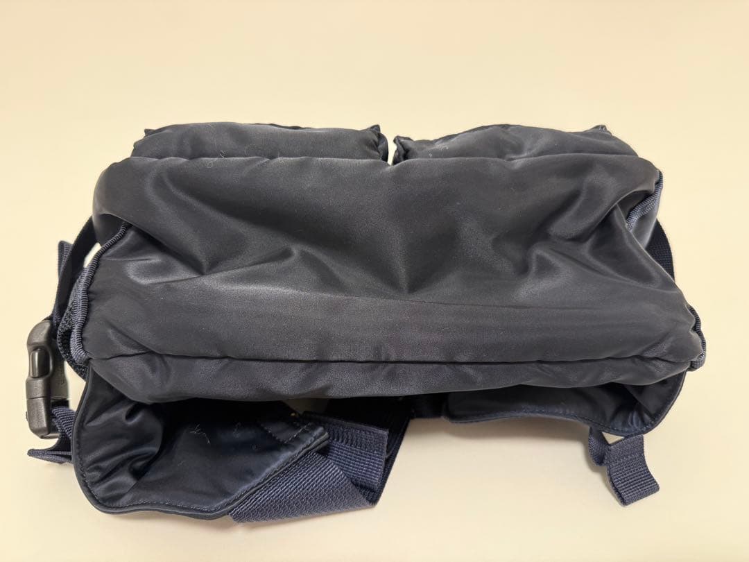 HEAD PORTER ボディバッグ ウエストバッグ ネイビー