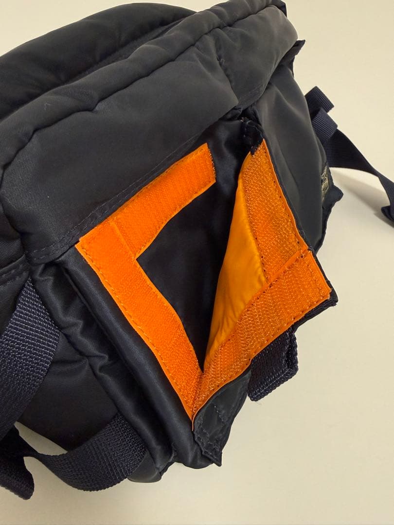 HEAD PORTER ボディバッグ ウエストバッグ ネイビー