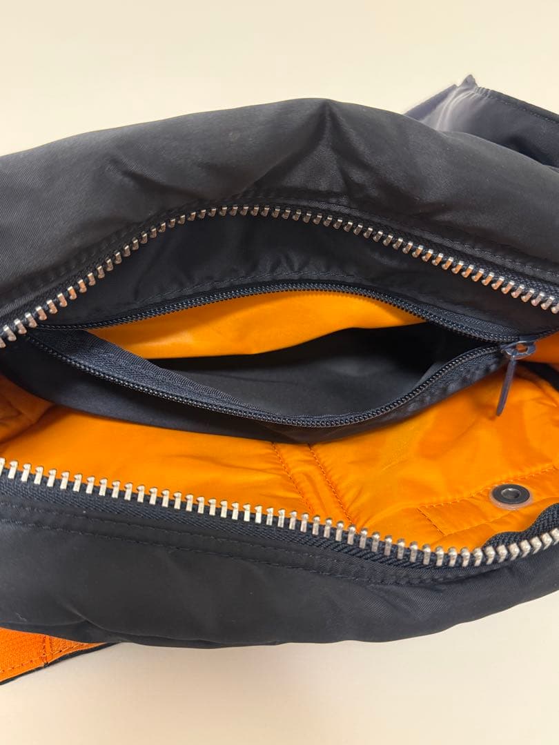 HEAD PORTER ボディバッグ ウエストバッグ ネイビー