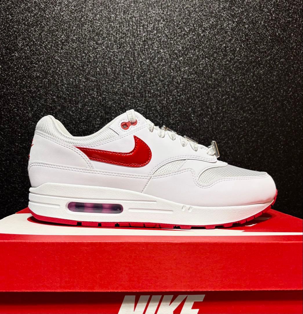 ■新品29.0cm■ナイキ エア マックス1 プレミアム ホワイト/レッド