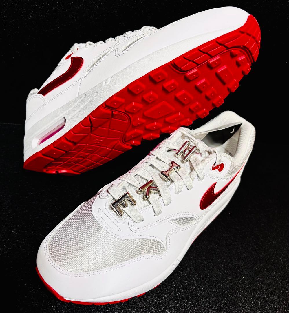 ■新品29.0cm■ナイキ エア マックス1 プレミアム ホワイト/レッド