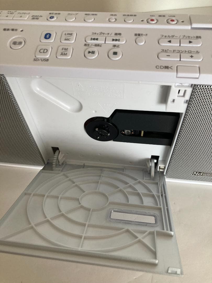 CDラジオ　東芝／高音質ハイスペックモデル　24年製 TYANX3