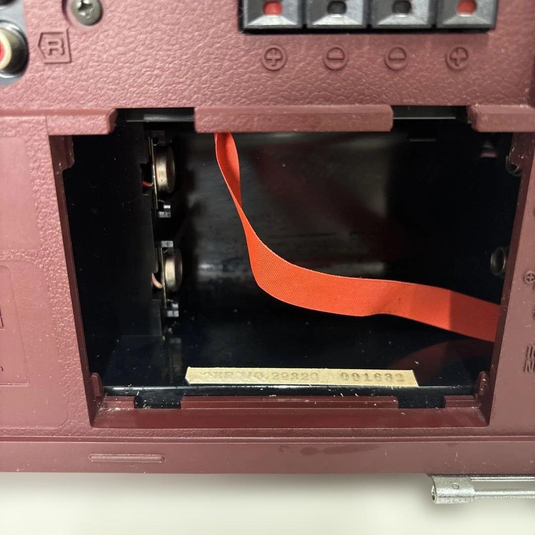 希少品National 大型ダブルカセットステレオシステム（ジャンク品）