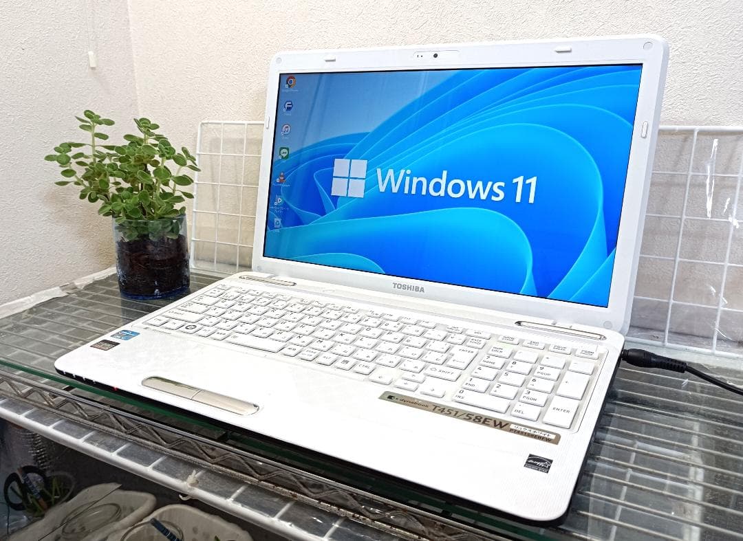 Windowsノート本体 Windows11 Corei7 RAM 8GB 500GB Blu-ray