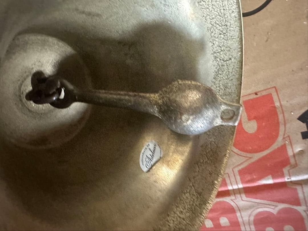 真鍮製アンティークベル 高さ16cm