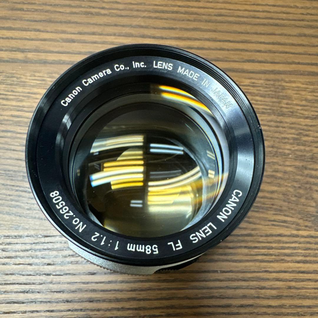 キヤノン Canon FL 58mm F1.2 一眼カメラ用レンズ
