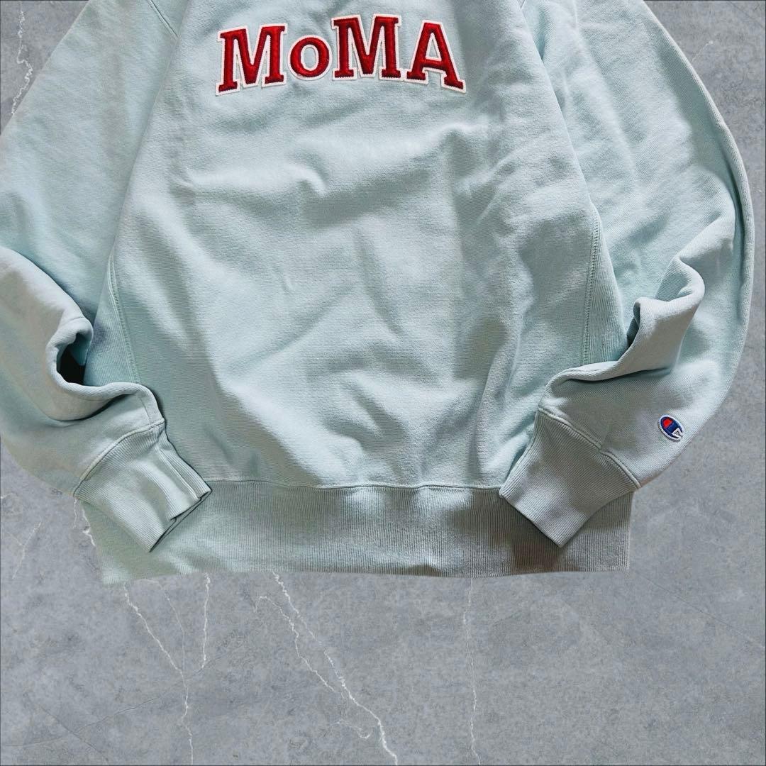 新品未使用 Champion×MoMA コラボ リバースウィーブ スウェット
