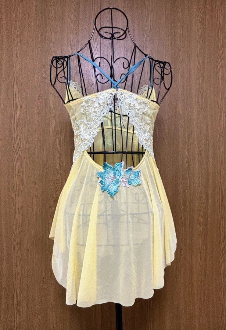 サルート　12G イエロー レース刺繍 キャミソール　完売品