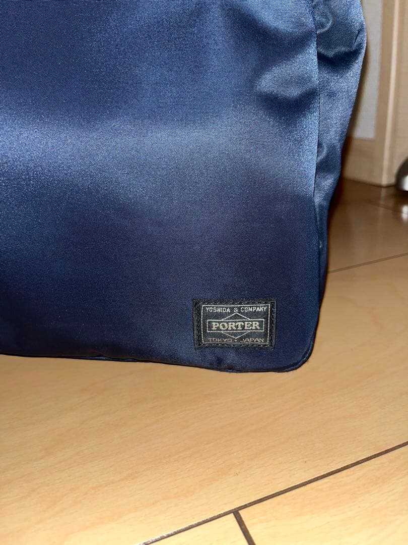 ☆とらさん☆新品同様#ポーター#トートバッグ#ビジネス用#ネイビー
