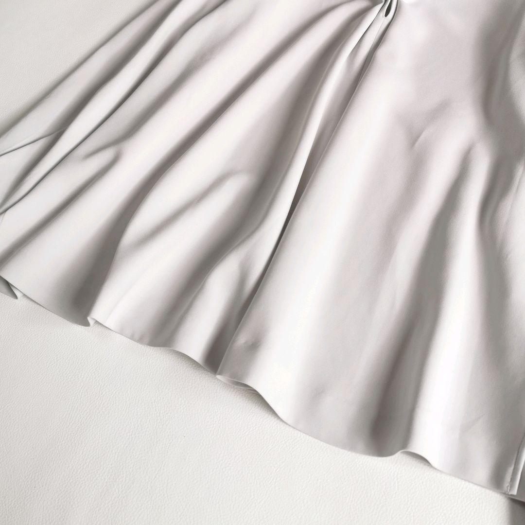 25SS【美品✨】セオリーリュクス Luve Walli ブラウス グレー 38