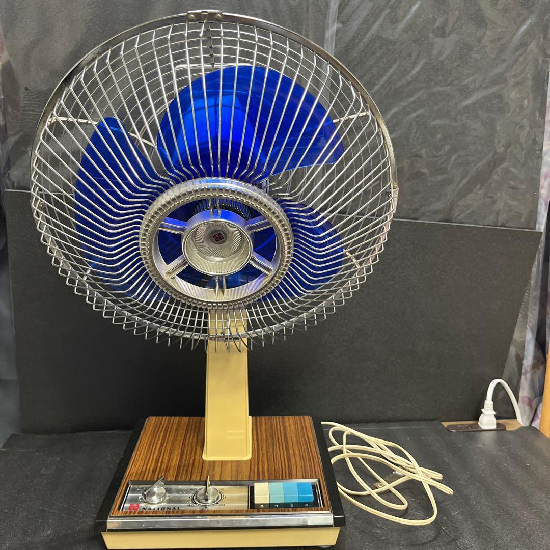 昭和レトロ扇風機 ナショナルF-30LA 完動品