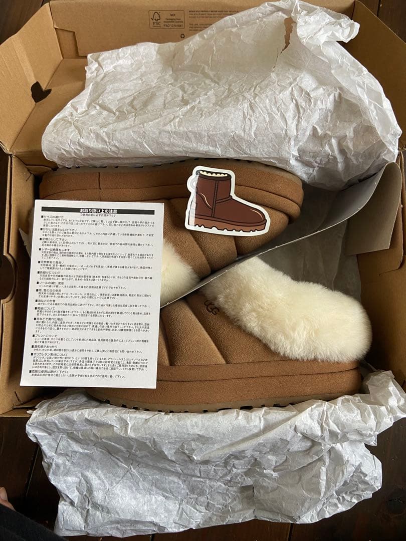 【新品未使用】UGG tazzlitaダズリータ JP21センチ　ステッカー付