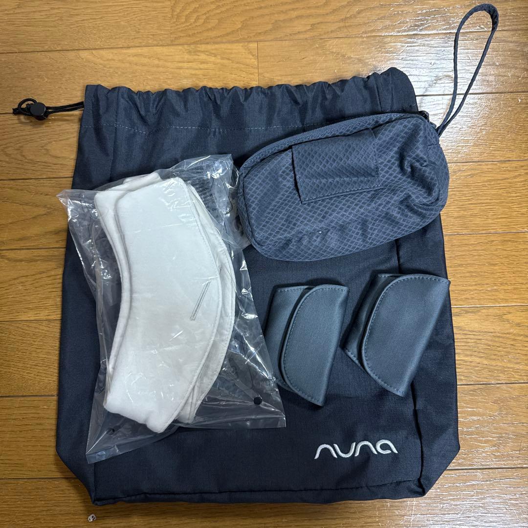 【美品】nuna ベビーキャリア CUDLクリック デニム