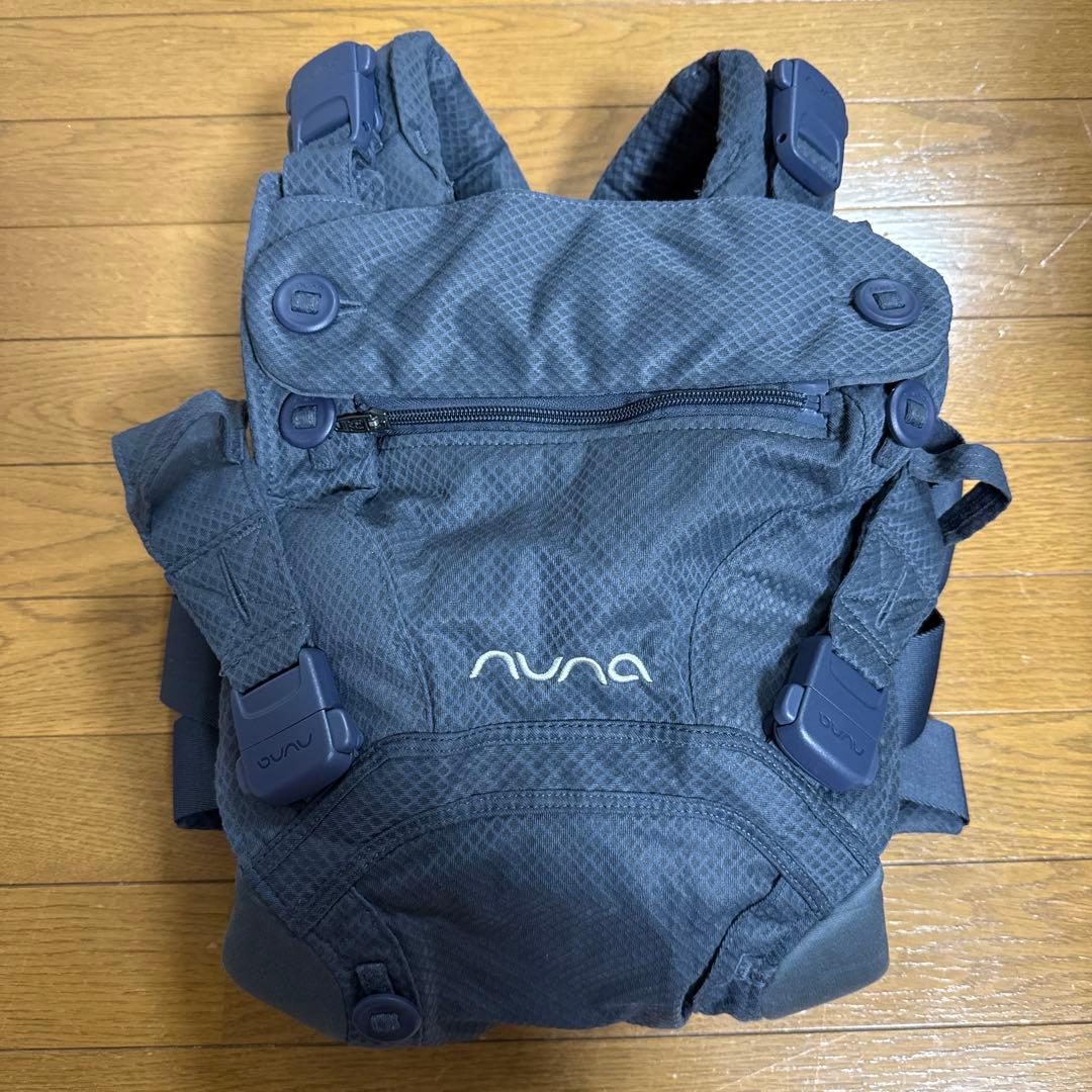 【美品】nuna ベビーキャリア CUDLクリック デニム