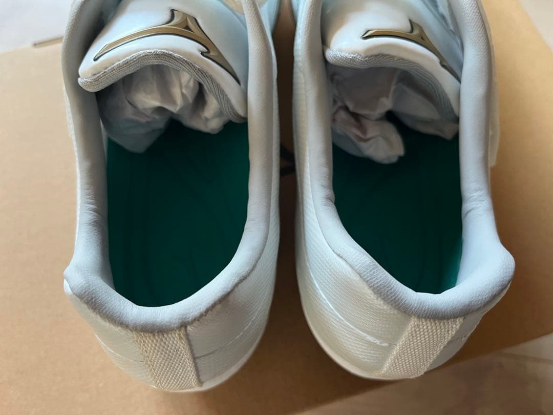 ミズノ　野球 スパイク　ライトレボエリート　ワイド　27.5 左足タフトー加工