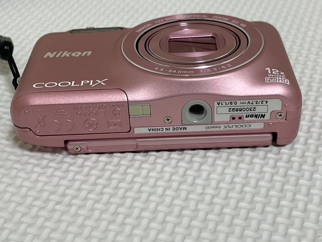 【美品】★Nikon COOLPIX S6600 SILKY PINK.