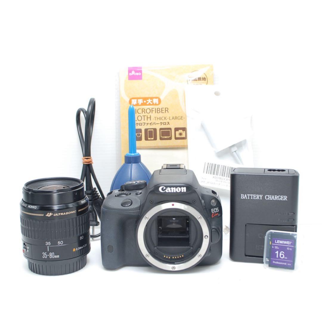 ✨初心者おすすめ一眼レフ✨Canon kiss X7 キャノン スマホ転送OK