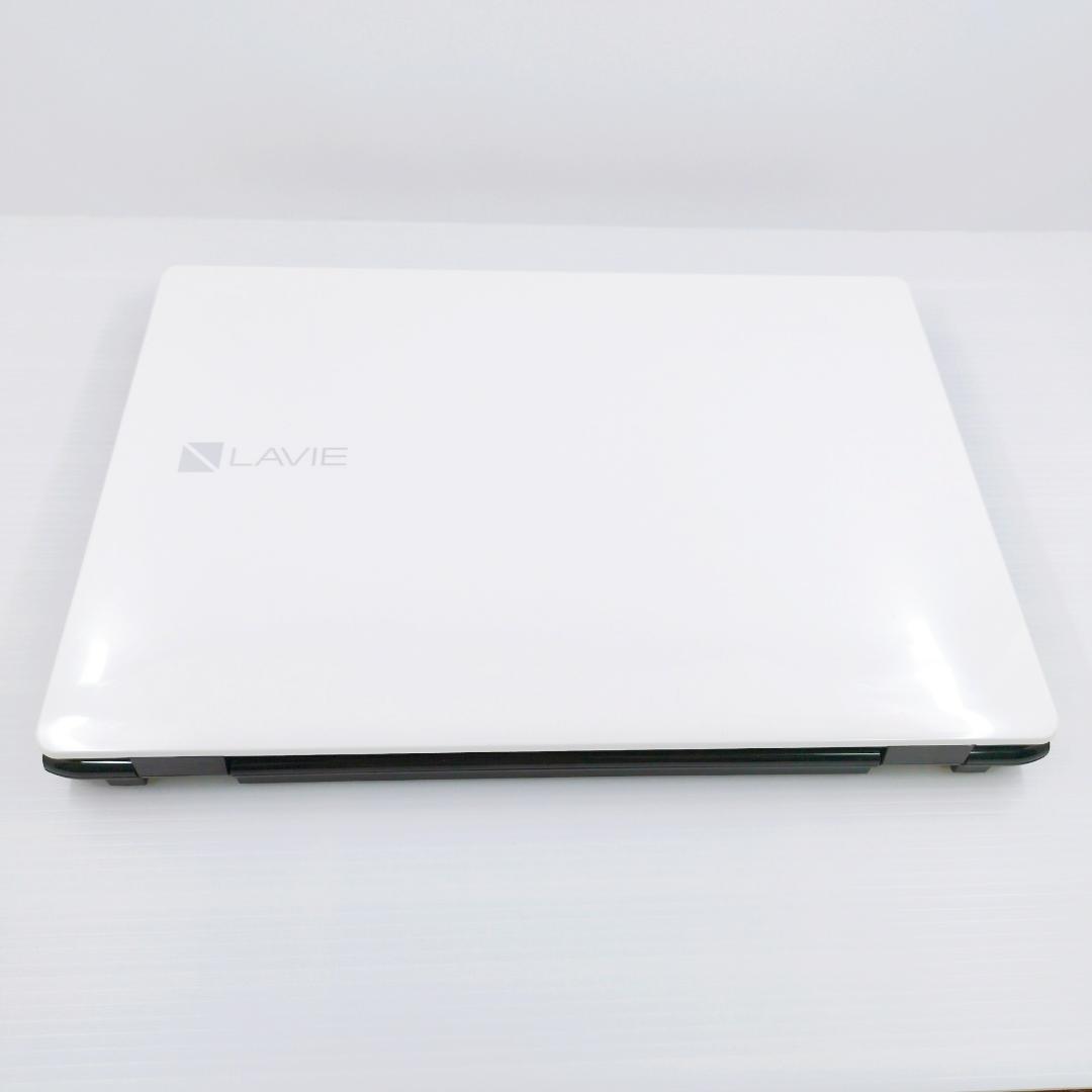 【お買い得】NEC Lavie人気白すぐに使えるノートパソコン カメラ付 e42