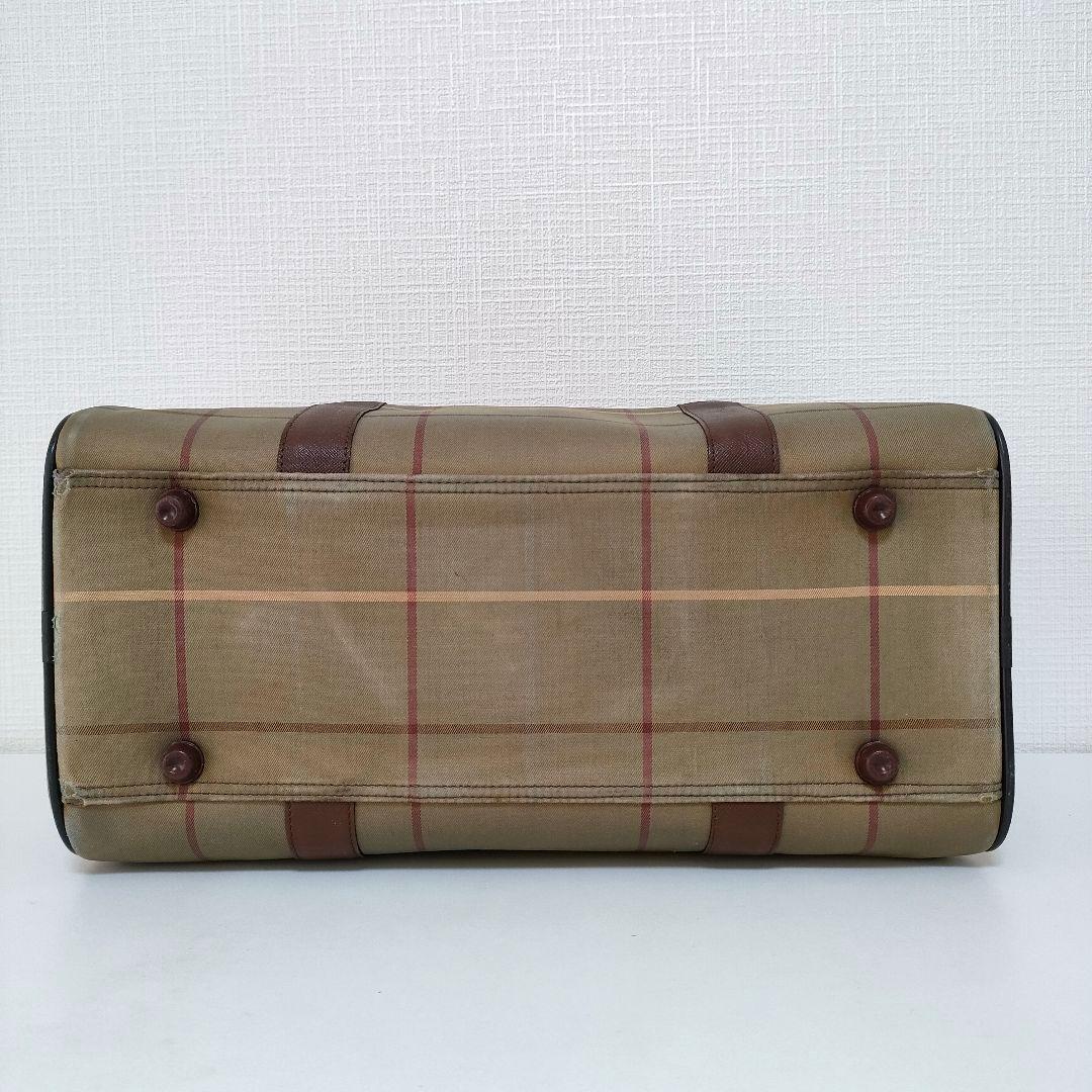 APP18 バーバリーズ ノヴァチェック ボストンバッグ ヴィンテージ
