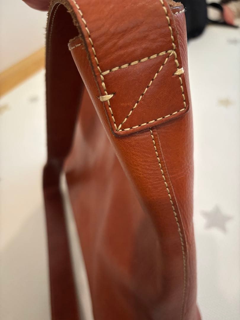 土屋鞄　ラージトート　ブラウン