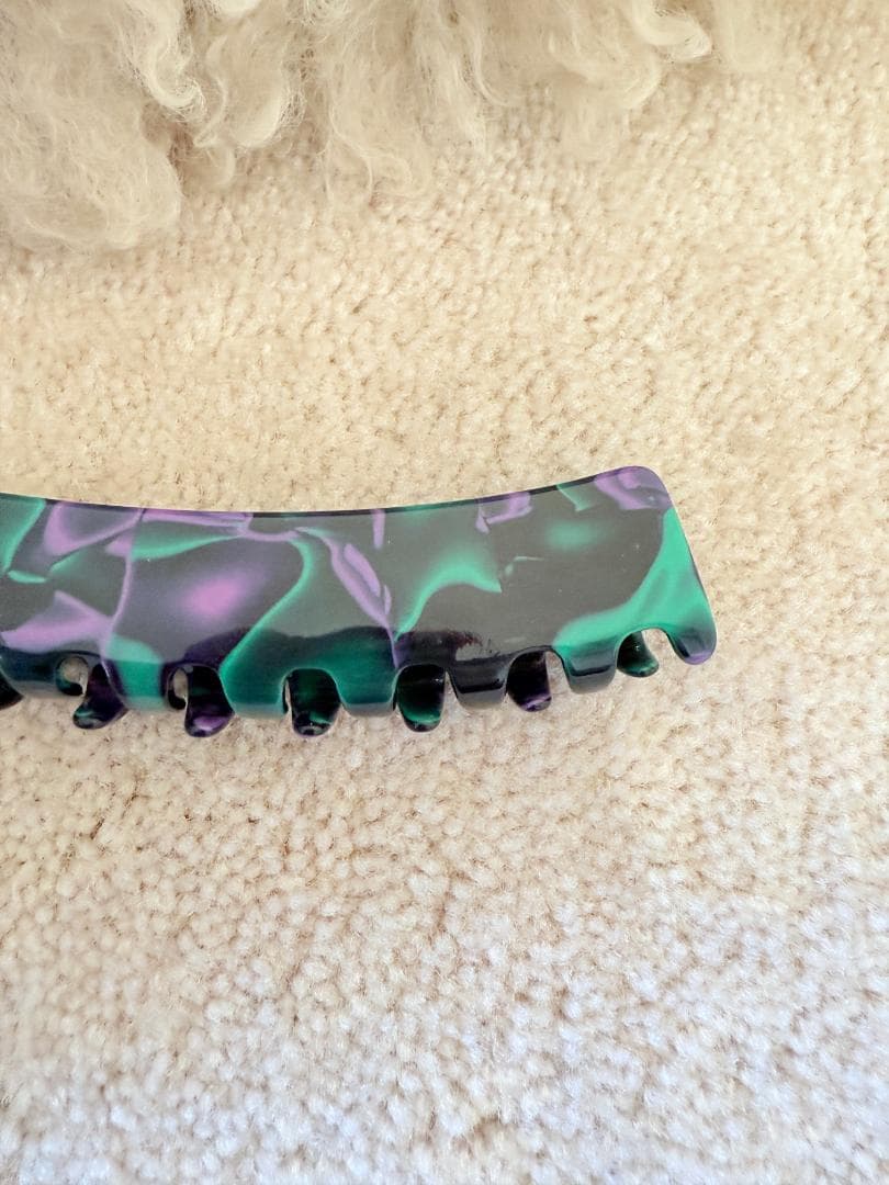 France Luxe フランスラックス キャスケード マーブル ヘアクリップ