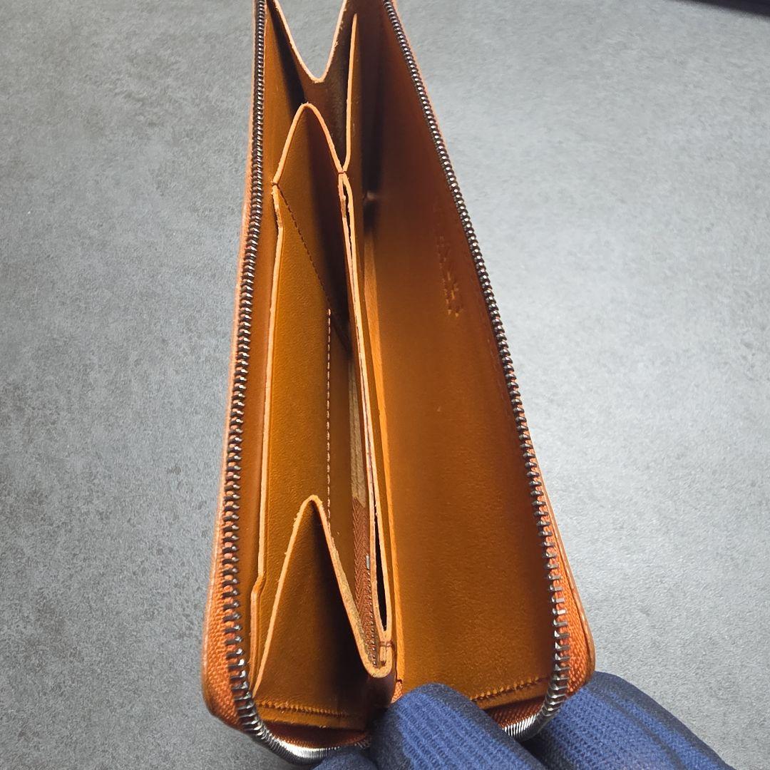 STATUSY　il modo Air　長財布 キャメル 右利き