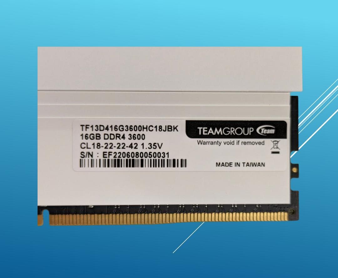 動作確認済み ARGB DDR4 32GB（16GBx2）/#2EAmem