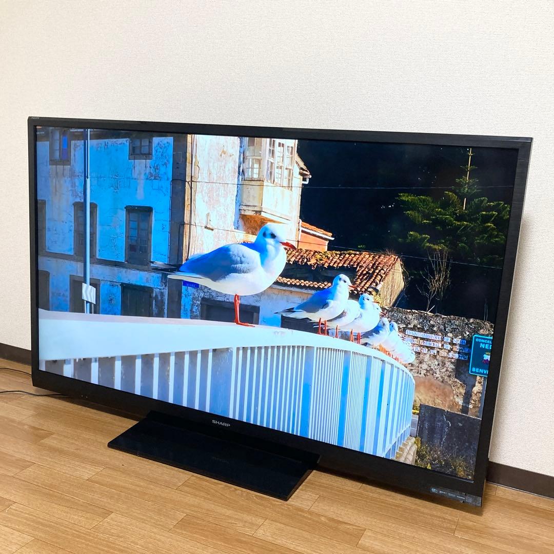 SHARP AQUOS 60V型テレビ LC-60LE640U 海外モデル 英語