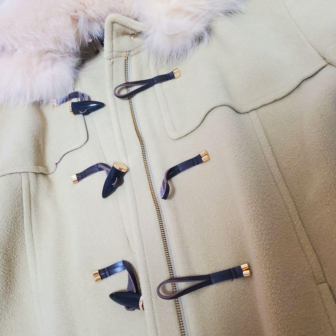 フロッシーモッサダッフルコート グリーン ダッフル