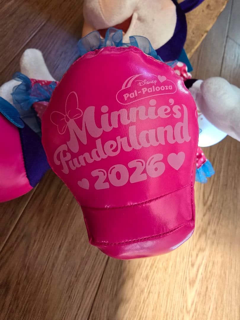 ディズニー　ミニーマウス　ぬいぐるみ　パルパルーザ　ミニーのファンダーランド