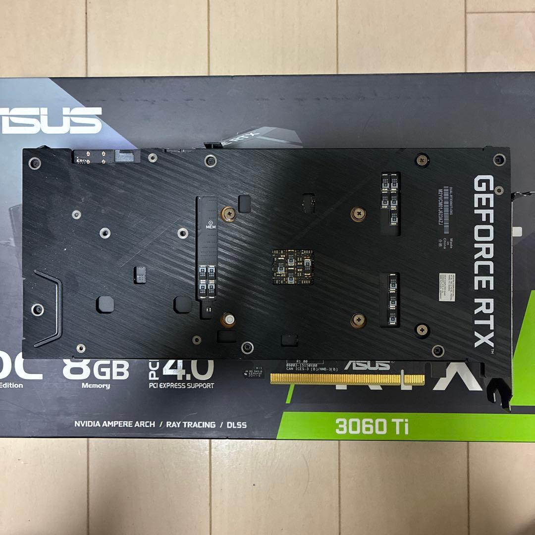 グラフィックボード・グラボ・ビデオカード ASUS Dual RTX3060Ti V2 OC Edition