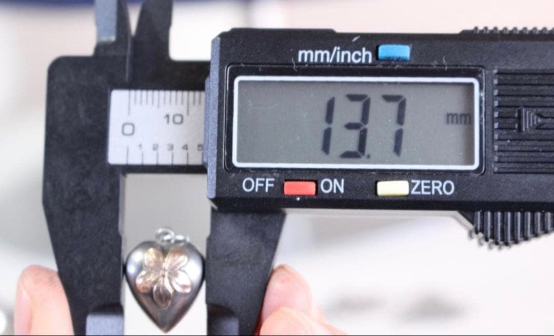 40s　スウィートハートジュエリー　WW2　シルバー　ゴールド　勿忘草　ぷくぷく