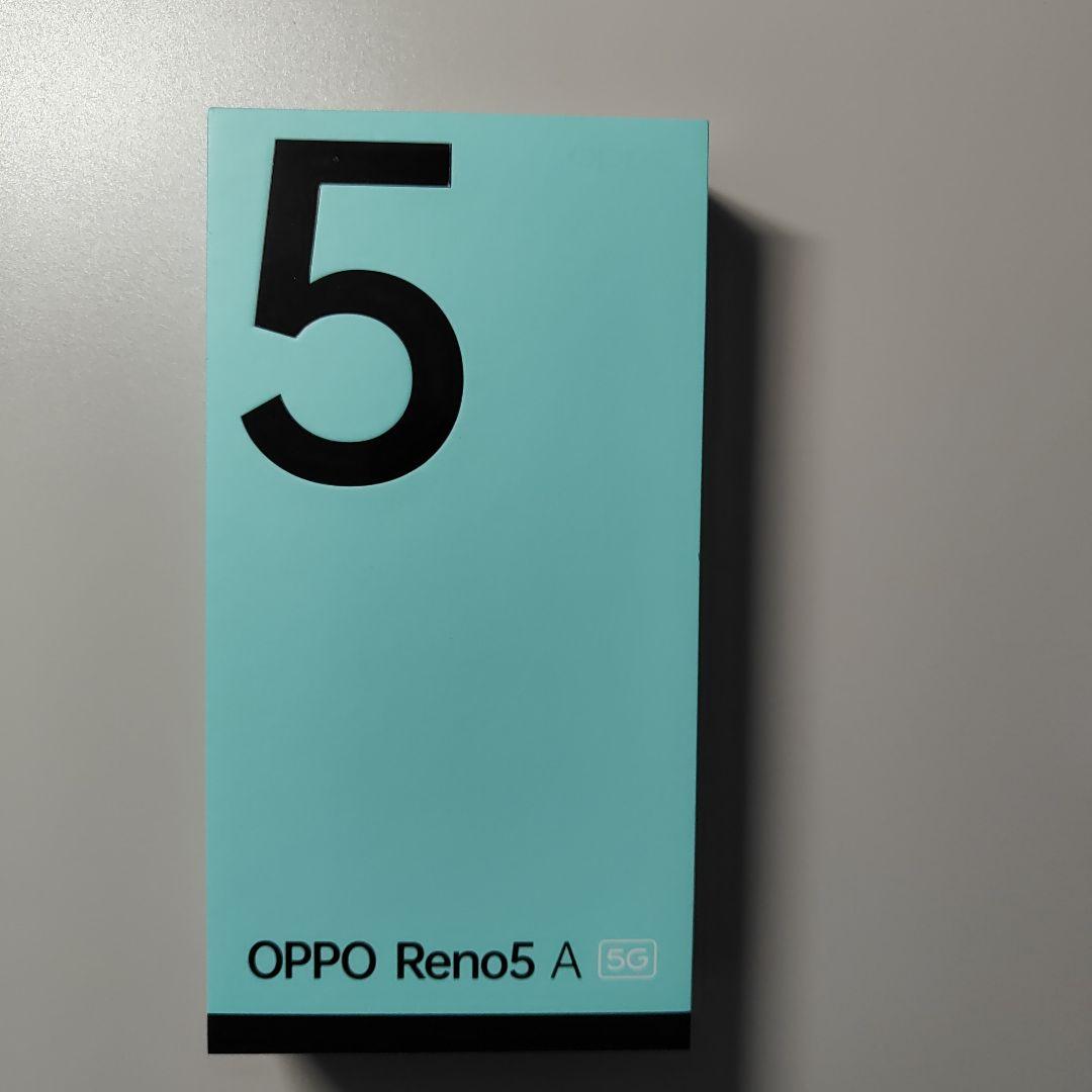 opporeno5A スマートフォン ライトブルー