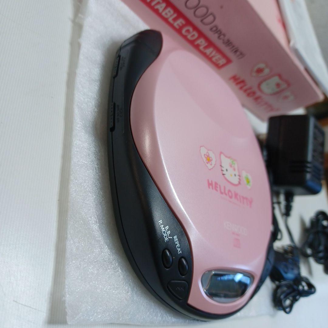 KENWOOD ハローキティ ポータブルCDプレーヤー DPC-391(KT)